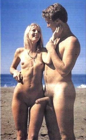 Big dick on nude beach