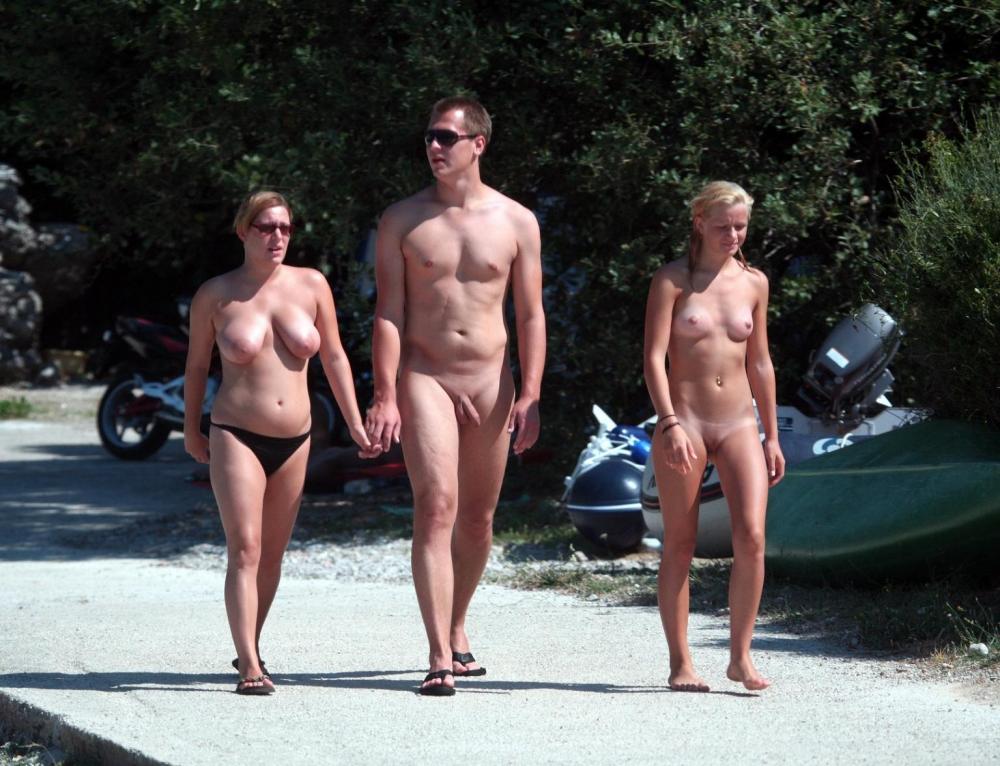 Nude beach voleyball with girl with small tits and shaved pussy and guy ... picture Nude beach voleyball with girl with small tits and shaved pussy and guy ...