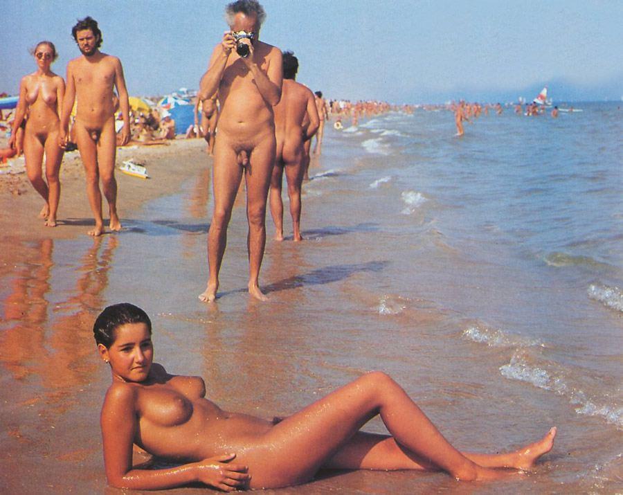 Topless Beach Girl With Firm Tits