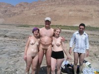 Older nude couple with hairy pussies and small firm tits and guys with tiny hairy dicks