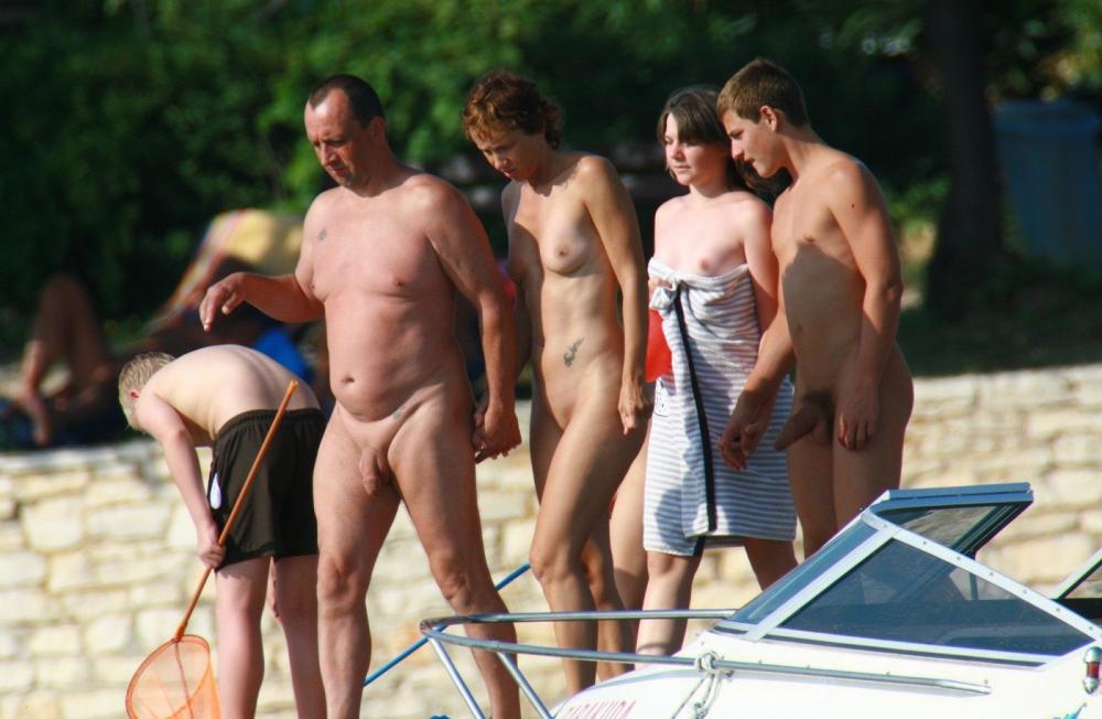 Nude Family Photo Mom And Dad