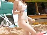 French Redhead Graces Nude Beach