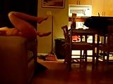 amateur couple fucking on chair