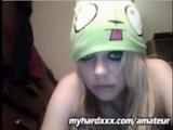 Delicious blonde teen on webcam