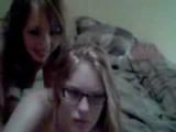 Two cute teens having some hot sex on webcam