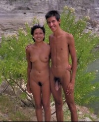 Boy with big hairy cock with mom's trimmed pussy and small firm tits