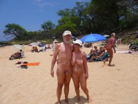 Grandma with big saggy tits and big pussy with her shaved husband's cock