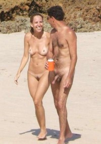 Is she laughing because of my hard cock?