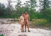 My hairy cock is always hard when I see my wife's big saggy tits and trimmed pussy