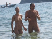 My older lover with huge uncut shaved dick likes my small firm breasts and huge shaved pussy