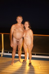 Older couple showing dad's long hairy dick and mom's flabby tits and trimmed twat