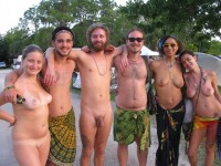 Our girlfriends with big flabby tits and shaved cunts like my small uncut shaved dick