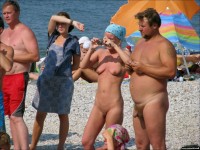 Some older fat foreigner with tiny hairy uncut dick looking at young girl with small saggy tits and huge fat shaved cunt