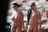 Wife with huge tits is not happy when she sees her husband's tiny cock