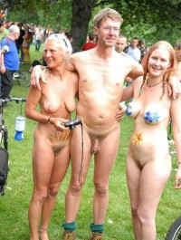 Young girl with big flabby coloured tits and trimmed cunt has much bigger tits than older woman with saggy tits and hairy pussy but their boyfriend with hairy cock likes it